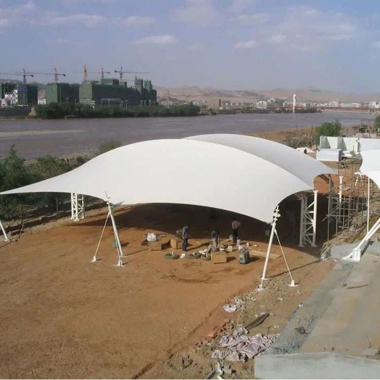 峨边膜结构汽车棚